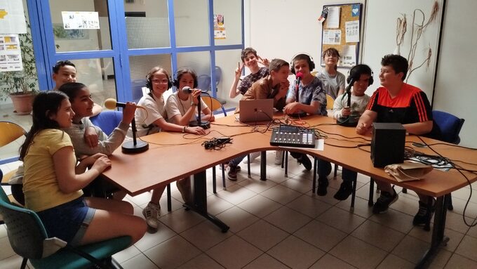 Les membres du club radio 2024-2025